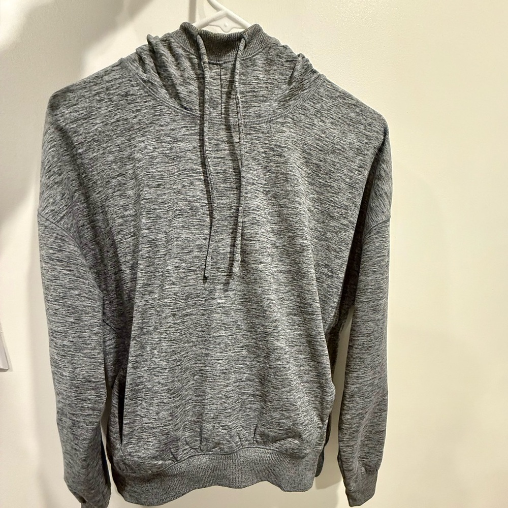 Zella Heather Gray Women’s Scuba Hoodie